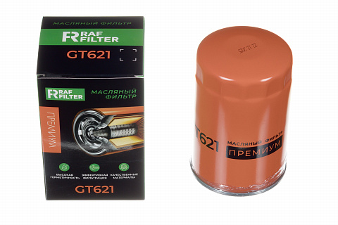 Фото фильтра Фильтр масляный RAF Filter GT621